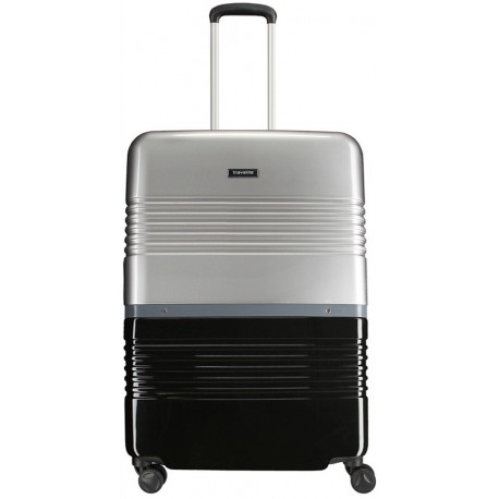 Валіза Travelite FRISCO/Black-Silver M Середня TL075148-01