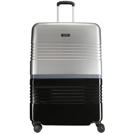Валіза Travelite FRISCO/Black-Silver L Велика TL075149-01