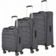 Набор чемоданов Travelite Skaii Anthracite TL092640-04