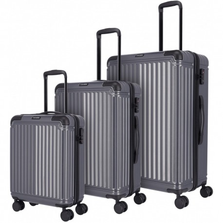Набор чемоданов Travelite Cruise Anthracite TL072640-04