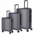 Набор чемоданов Travelite Cruise Anthracite TL072640-04