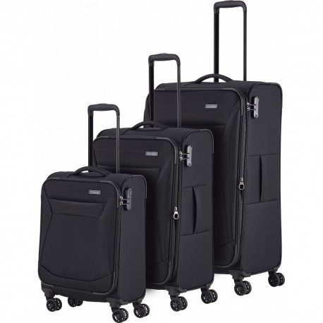 Набор чемоданов Travelite Chios Black TL080040-01