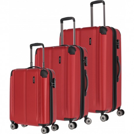 Набір валіз Travelite City Red TL073040-10