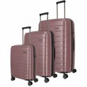 Набор чемоданов Travelite Air Base Lilac TL075340-17