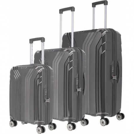 Набор чемоданов Travelite Elvaa Black TL076340-01