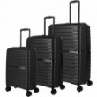 Валіза Travelite Trient Black Середня TL076548-01