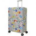 Чехол для чемоданов Travelite Accessories Tickets On Blue-White TL000317-97