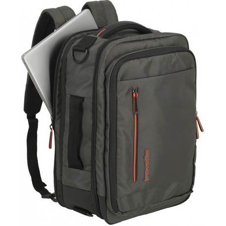 Дорожня сумка-рюкзак Travelite Crosslite Dark Olive TL092905-86