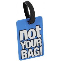 Адресная бирка Travelite Accessories Travelite Blue Not Your Bag TL000015-921