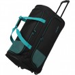 Дорожня сумка на колесах Travelite Basics Black-Petrol TL9000277-02