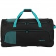 Дорожня сумка на колесах Travelite Basics Black-Petrol TL9000277-02